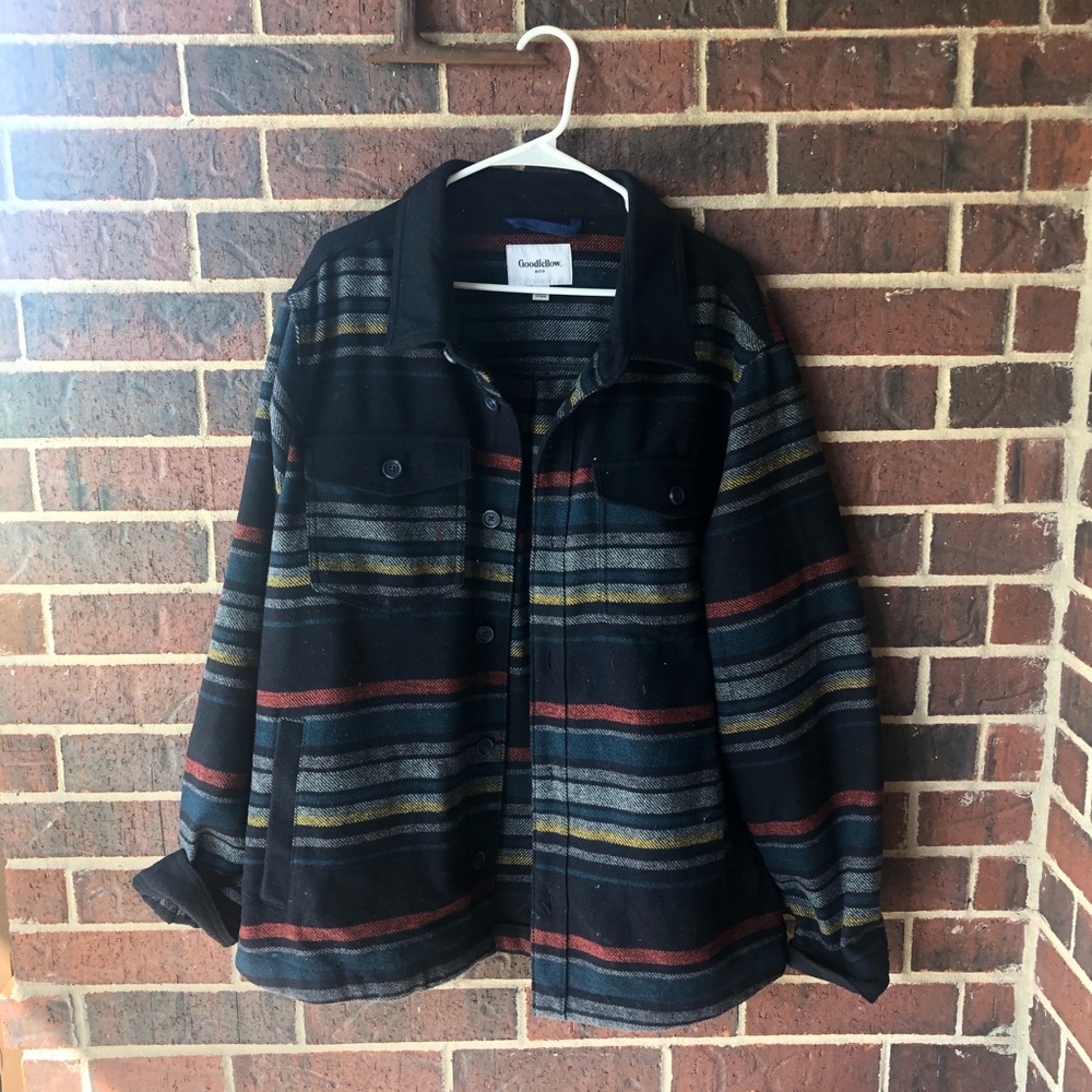 Good fellow colored striped coat